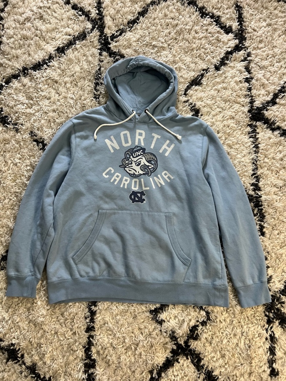 North Carolina Tar Heels Light Blue Hoodie Sweatshirt/A169